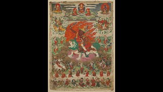 Dorje Shugden in Tibetan Buddhist Art [upl. by Ahsemrac685]