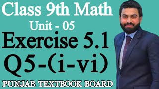 Class 9th Math Unit 5 Exercise 51 Q5 ivi  EX 51 Q5  FACTORIZATION  How to Factorize [upl. by Lichter]