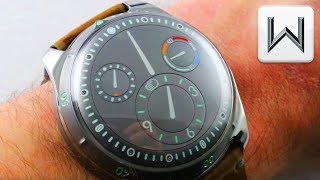 Ressence Type 5G Dive Watch OIL FILLED TYPE5G Luxury Watch Review [upl. by Autrey]