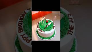 Cricket Ground Theme Cake Design trending shortvideo viral ytshorts shortsfeed [upl. by Yhtac]