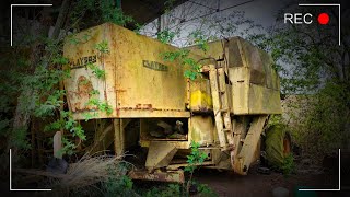 Il RESTE TOUT DANS CETTE FERME ABANDONNÉE  voiture tracteur moissonneuse urbex [upl. by Eelaroc]