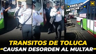 “Estas de METICHE no obstruyas mi TRABAJO” Tránsitos generan DESORDEN [upl. by Aoh]