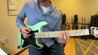 Charvel San Dimas Seafoam Green [upl. by Atsyrhc]