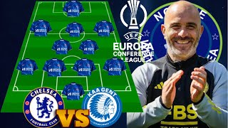 quotPALMER OUTquotNew CHELSEA quotDEADLYquot Predicted XI Vs GENT in UCEL Nkunku To Start In 4231 Formation [upl. by Sokram436]