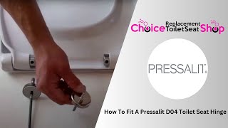 How To Fit A Pressalit D04 Toilet Seat Hinge [upl. by Jerry]