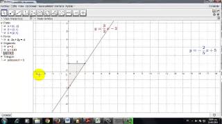 Gráficas de funciones lineales de la forma yaxb usando GeoGebra [upl. by Gerhardt]