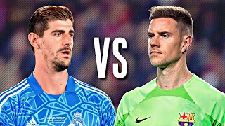 Thibaut Courtois vs Ter Stegen • Mejores Atajadas 2023 [upl. by Asi]