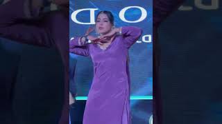 Girl in Purple SatinSilk Dance with Punjabi Song [upl. by Einnoj784]