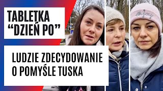 Tabletka quotDZIEŃ POquot dla NASTOLATKÓW Ludzie o pomyśle TUSKA  FAKTPL [upl. by Pirzada]