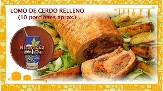 Lomo de Cerdo Relleno  María Esther López [upl. by Nytram]