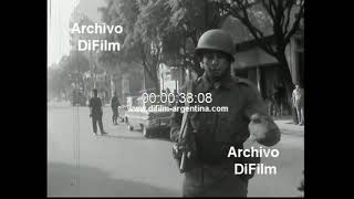 Operativo militar en las calles de Buenos Aires 1973 [upl. by Roots849]