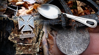 Metal Detecting WW2  GREAT FINDS and MINES Amazing relics Pure WWII Awesomeness [upl. by Colby]