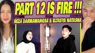 Reza Darmawangsa amp Eltasya Natasha  SINGOFF TIKTOK SONGS PART 12 Dreamers Sang Dewi  REACTION [upl. by Lledner620]