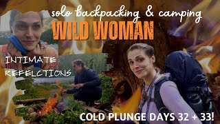 Solo Backpacking Adventure 🎒🏕️ workaholism recovery Cold Plunge 32 amp 33 [upl. by Brand]