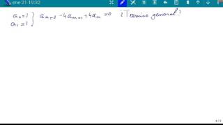 Término general de una sucesión recurrente [upl. by Elna526]