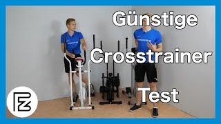 Günstige Crosstrainer im Test  Ellipsentrainer der untere Preisklasse [upl. by Brackely]