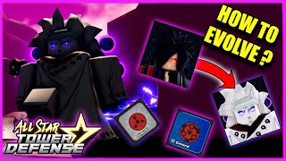 MADARA UPDATE   How To Get The New 7 Madara Legendary Leader Path  All Star Tower Defense [upl. by Laddie]