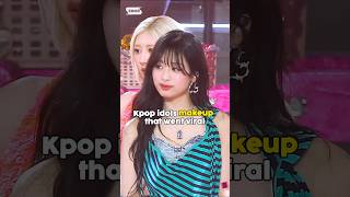 Kpop idols makeup that went viral part3 kpop aespa shorts fyp [upl. by Tekla]