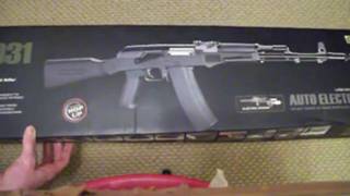 CYMA AK74 CM031 Unboxing [upl. by Etterb]