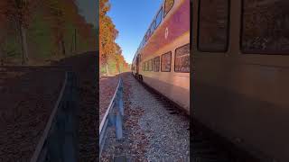 train mbta Foxboro Game Train [upl. by Lacombe]