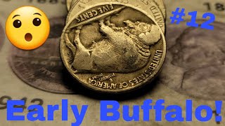 OLDER BUFFALO NICKEL FOUND  COIN ROLL HUNTING NICKELS HUNT AND FILL 12 [upl. by Marvella]