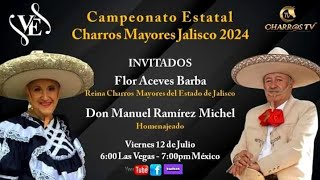 Campeonato Estatal Charros Mayores Jalisco 2024 [upl. by Pickard]