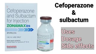 cefoperazone and sulbactum injection in hindi [upl. by Waterman]