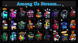 Sussy Saturday 70 AMS 446  AMONG US  COME JOIN ft TheCrewPostorSquad  NO STREAMSNIPING [upl. by Helbona870]