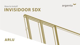 invisidoor SDX installation video [upl. by Elvyn]