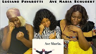 Luciano Pavarotti  Ave Maria Schubert Reaction [upl. by Fabron748]