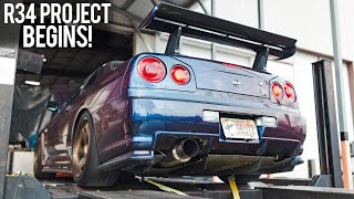 Dyno  Teardown of my R34 GTR [upl. by Haleeuqa]