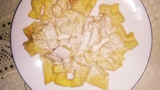 ХВОРОСТ самый простой и хрустящий рецепт  Pecipe Crispy cookies  РЕЦЕПТ ХВОРОСТА ОТ БАБУШКИ [upl. by Woodhead]