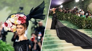 Zendaya SURPRISES Met Gala carpet in SECOND look of the night  NBC New York [upl. by Jerry]