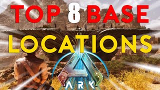 ARK Scorched Earth Ascended Top 8 Base Locations PvP [upl. by Sylas]