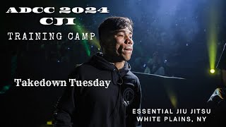 ADCC and CJI training camp at Essential jiujitsu 2024 [upl. by Ettecul]