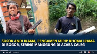 Sosok Andi Irama Pengamen Mirip Rhoma Irama di Bogor Sering Manggung di Acara Caleg [upl. by Ativak]