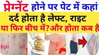 प्रेग्नेंट होने पर पेट में किस तरह का दर्द बताता है कि आप 100 प्रेग्नेंट है Implantation pain [upl. by Neall289]