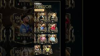 Ballon dor event 2024 🤯☠️  fcmobile fifa eafc shorts video viral football [upl. by Ytnom]