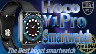 Hoco Y1pro smartwatch unboxing amp review  How to connect Hoco Y1pro smartwatch with iPhone Hoco [upl. by Lucrece]