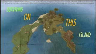 surviving on this worst island MINECRAFT minecraft minecraftgameplay minecraftgaming [upl. by Avevoneg]