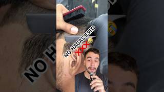 NO HAGAS ESTO BARBERO ❌❌❌😭😭 barberos barberosdelmundo barberoslatinos barbers [upl. by Irena519]