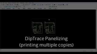 DipTrace Panelizing Tutorial [upl. by Steve]