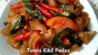 Oseng Kikil Lombok Ijo Resep Masakan Sehari hari [upl. by Eyahsal159]