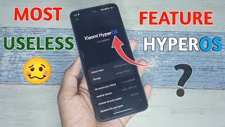 Most Useless Feature Of HyperOS Ft Poco M6 Pro 5g  Poco Devices Hidden Features [upl. by Martelli]