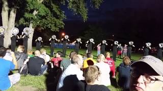 Blue Devils Horn Line 2014 Finals Warm Up [upl. by Lerat]