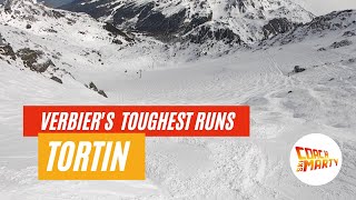 Ski Tortin itinerary Verbier Switzerland [upl. by Broucek902]