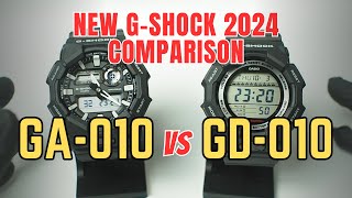 New Budget GShock Comparison GA010 VS GD010 release 2024 Which one is for you [upl. by Alul]