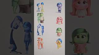 Inside Out 2 Parents and children Matching Puzzle🧩 shorts viral art [upl. by Rosecan]