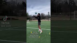 How To IMPROVE Volleys amp Headers Football 🔥👌shorts [upl. by Acimot]