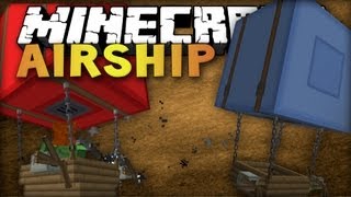 Minecraft 162  AirShip  Mod Review  Luftschiffe in allen Farben [upl. by Desiree]